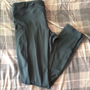 Green workout leggings -forever 21
